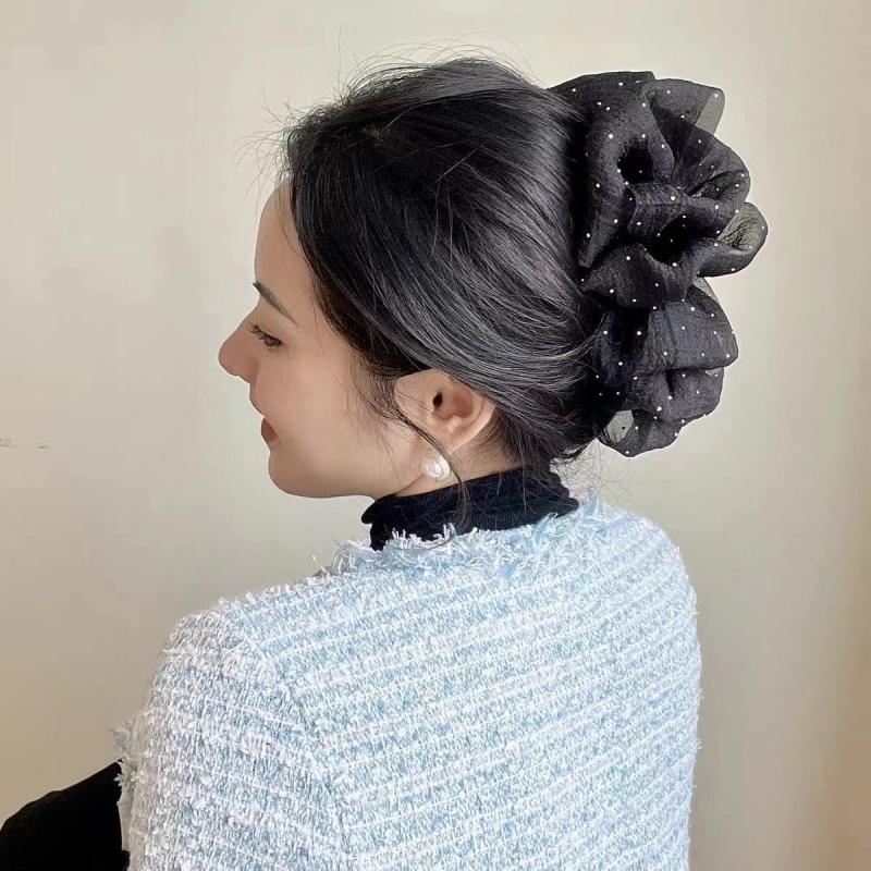 Große Schleife Wolke Haarnadel Temperament Elegante Frauen Haar Klaue Clips Prinzessin Kopfschmuck Mode Greif Clip Weibliche Haar-accessoire