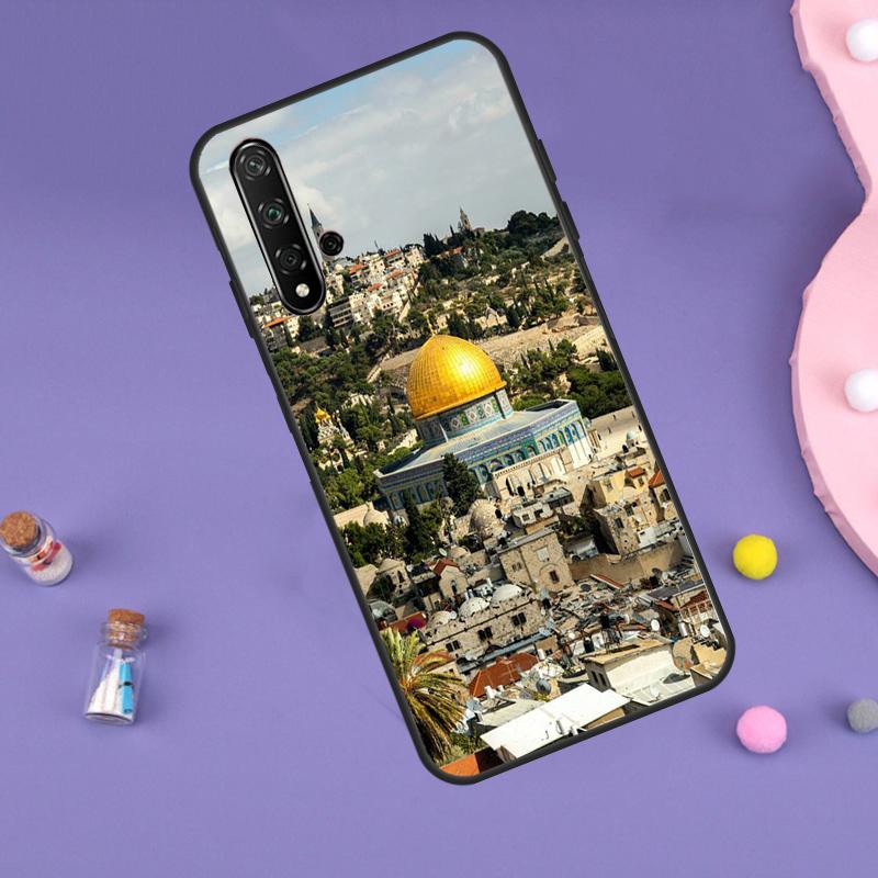 Jerusalem Dome of the Rock For Huawei Nova 5T 9 10 SE 7i 8i 11i 12i Y60 Y61 Y70 Y72 Y73 Y90 Y91 P20 P40 P30 Lite Case