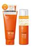 New VC100 Hot Peel KEANA Cleansing Gel Washing Foam Set Face Facial Highly Moisturizing UV Protection Serum for Sensitive Pores Popular for Men by