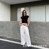 Womens Pin Buckle Belt Coffee PU Leather Versatile Jeans Ins Style