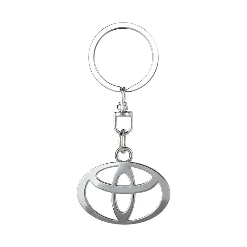 Pro Toyota Prado Aqua Hilux Camry Prius TRD Venza GR Yaris Auto Pletený Provaz Klíčenka Kroužek na Klíče Držák na Klíče Dárky pro Páry Příslušenství