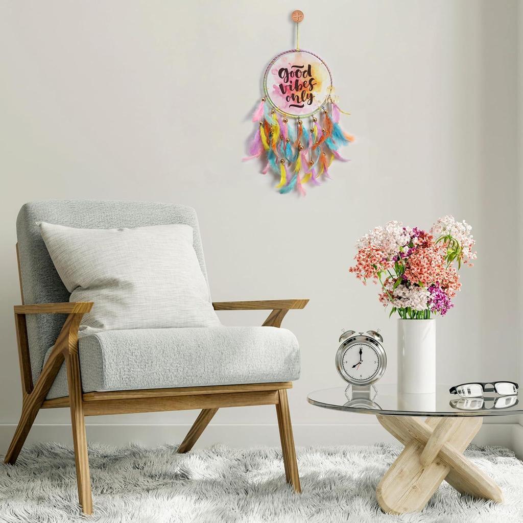 Lapač snů Ručně vyrobený Strom života Plátno Lapač snů pro Ložnice Kancelář Balkon Venkovní Zahrada Auto Závěs