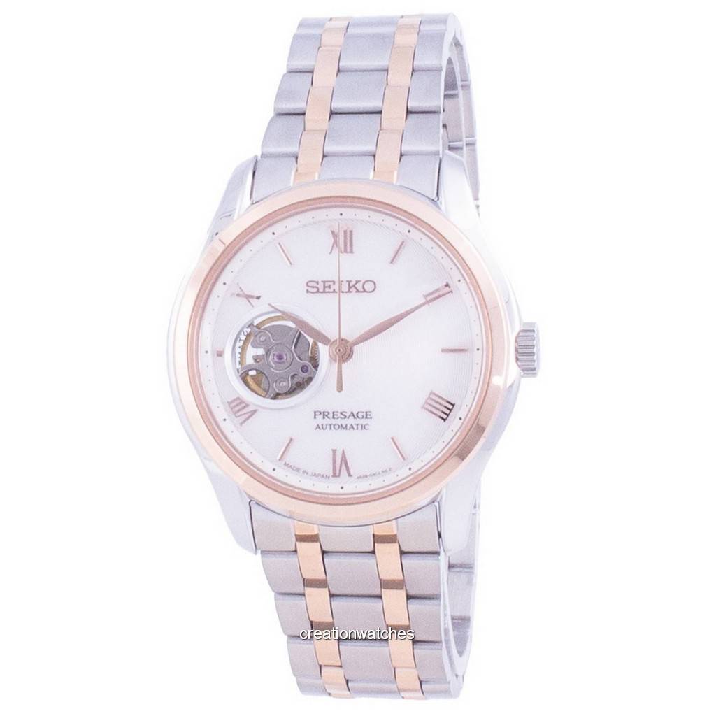

Seiko Presage Zen Garden Автоматические мужские часы SSA412 SSA412J1 SSA412J белый
