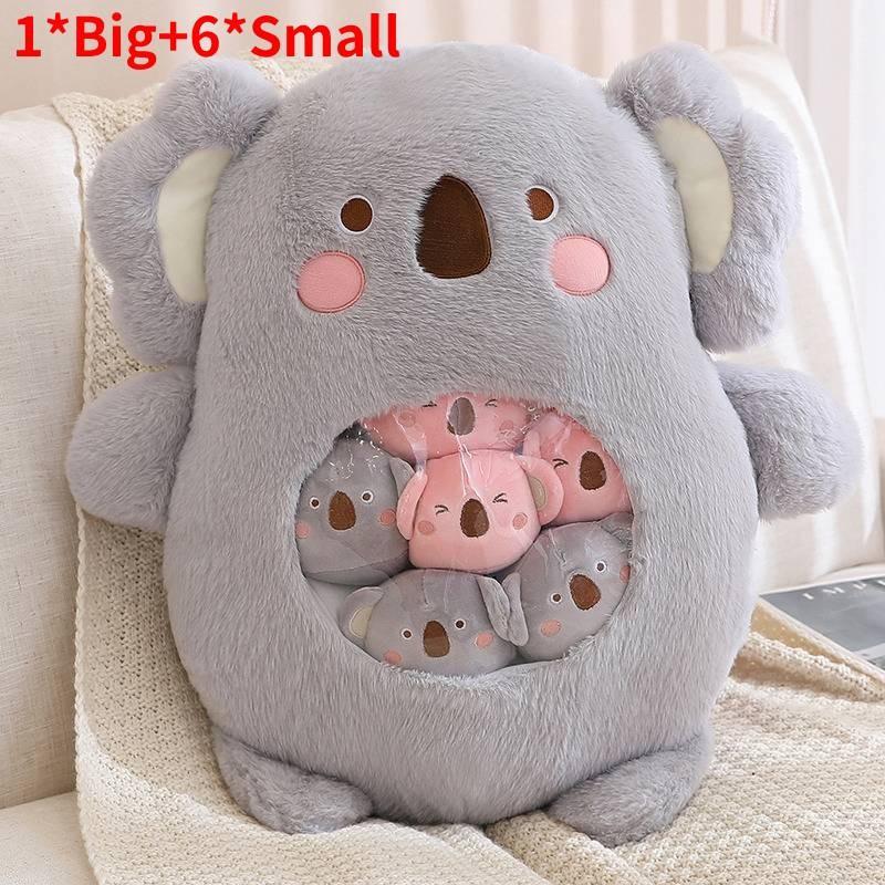 Bear Dinosaur Rabbit Lotso Snack Plush Toy Stuffed Doll Bedroom Decorations