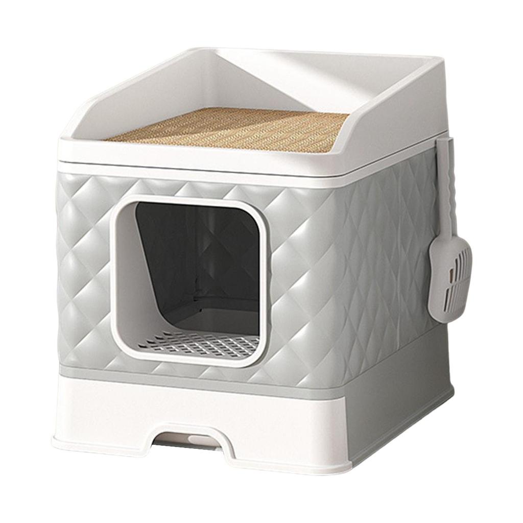 Cat Foldable Large Capacity Toilet for Small and Cats