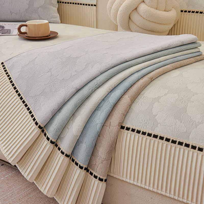 Sofa Cushion Four Seasons Universal Light Luxury Backrest Towel Modern Seat Cushion High-End  New Sofa Cover Cover Cloth Cushion