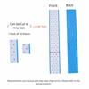 10pcs No-shine Ultra Hold Adhesive Waterproof Wig Adhesive Tape Replacement Hair System Tape  Salon