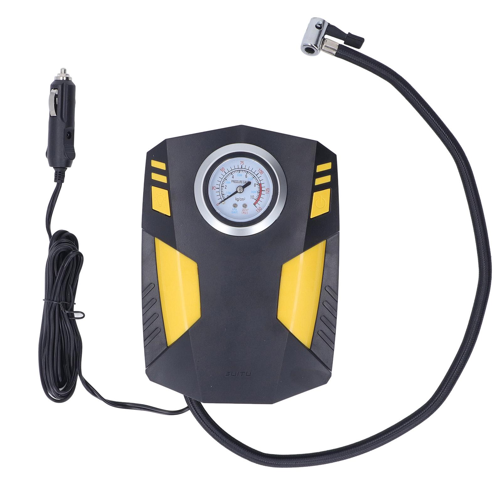 

DC12V цифровой компрессор для накачивания шин многофункциональный портативный электрический автоматический выключатель надувной