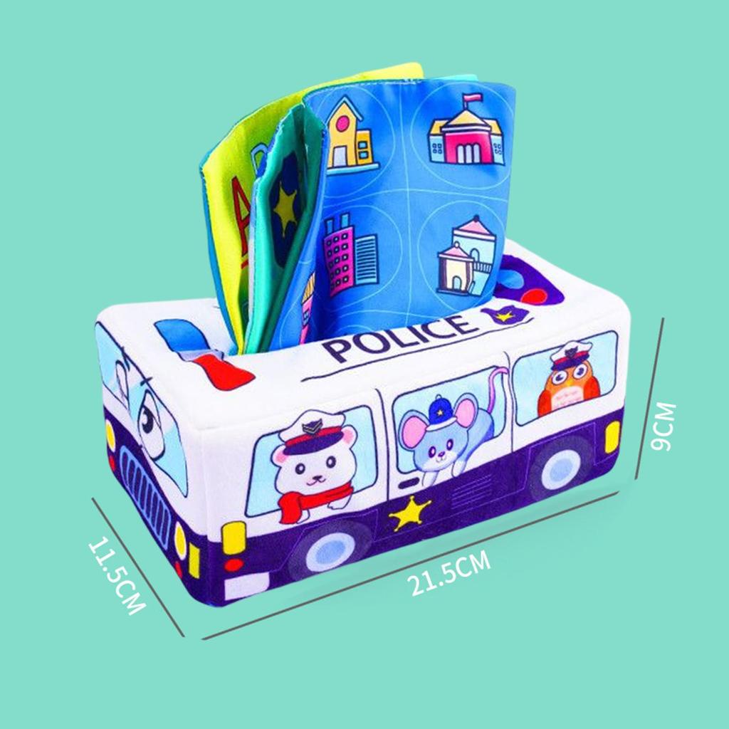 Plush Sensory Box for Developing Fine Motor Skills in s - Soft Fabric Toy Early Childhood
