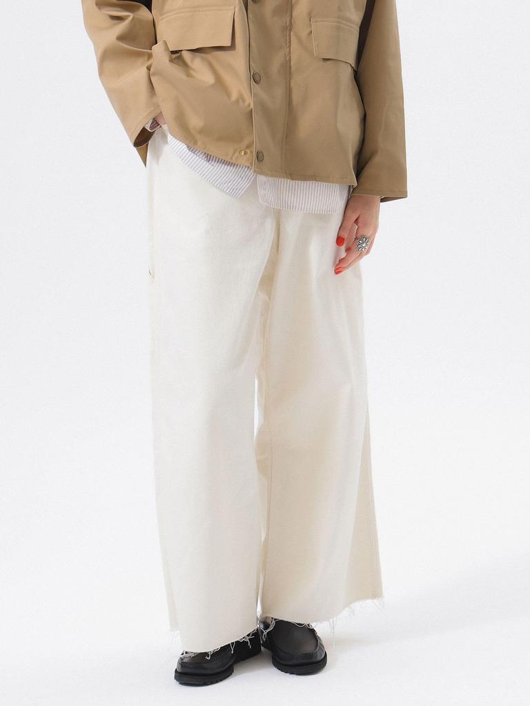Beams Boy Work Pants [Special Order] BIGMAC Wide Painter Women's OFF_WHT M
