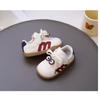Spring and Autumn Children's Sneakers Boys 1-3-6 Baby Shoes Soft Sole Girls Little White Shoes Breathable Toddler Shoes
