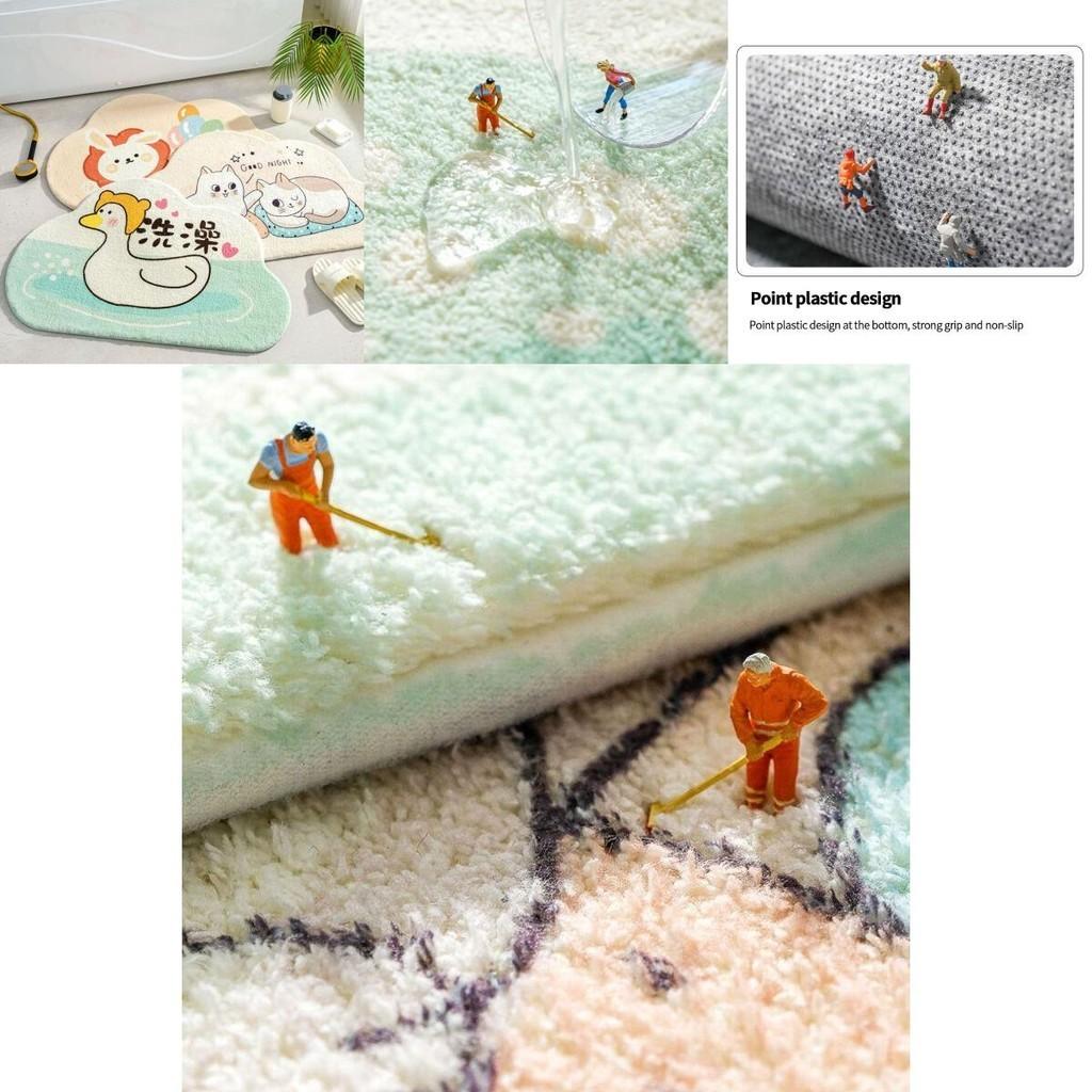 Weiche und bequeme Badezimmer-Bodenmatte mit überlegener Wasseraufnahme