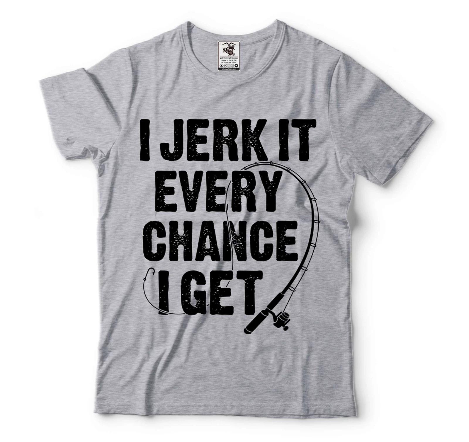 Mens Funny Shirt Fishing Joke Shirt Rude Offensive Fishing Shirts Humorous Gifts L