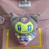 Tamagotchi Plush Keychain Cute Mametchi Memetchi Kuchipatchi Stuffed Pendant Cartoon Anime Bag Decoration Soft Doll Keyring