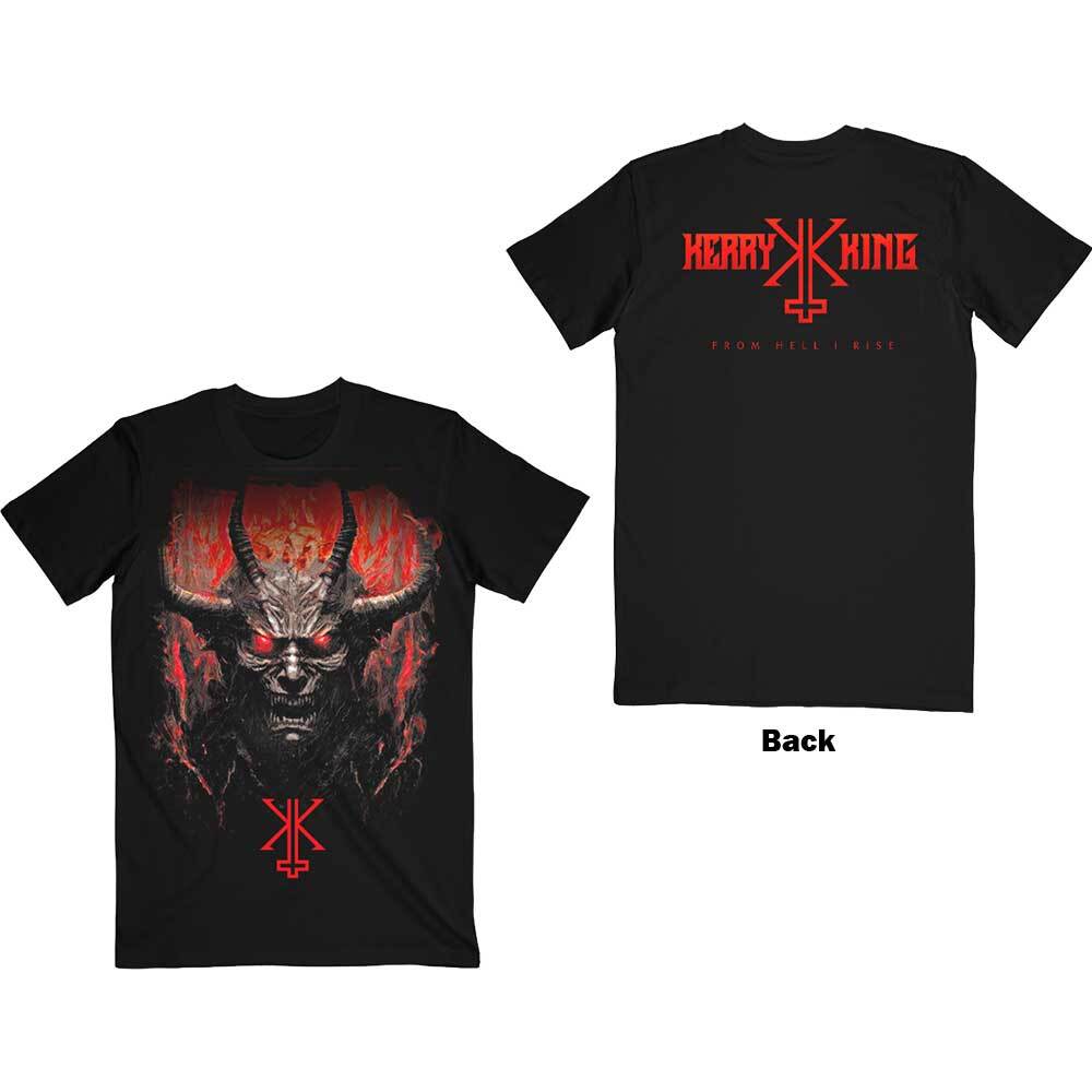 

Kerry King Unisex T-Shirt From Hell I Rise FB (Back Print) M