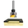 6mm shank Trim Router Bit - Bottom Cleaning 3/4"W X 1/4"H Woodworking cutter Tenon Cutter for Woodwork 1/4" Shank Template