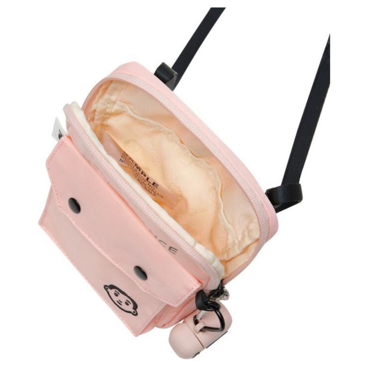 New Balance NB X Noritake Collaboration Limited Edition Logo Print Fabric Shoulder Crossbody Bag Unisex Bags Light-Pink LAB13602-RWR