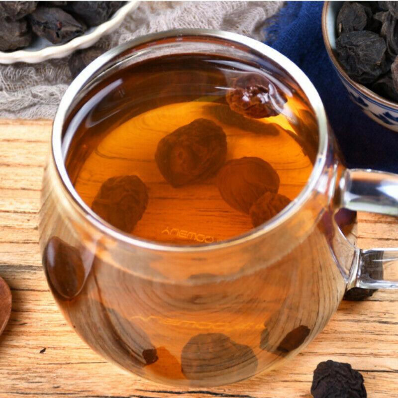 300 г органический китайский сушеный травяной чай Ebony Tea Wu Mei Gan Herbs Tea Health — фото 10