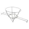 Maple Syrup Cone Filter Holder Deep Fryer Oil Filter Holder With Foldable Arms Stainless Steel Reusable Strainer Rack For