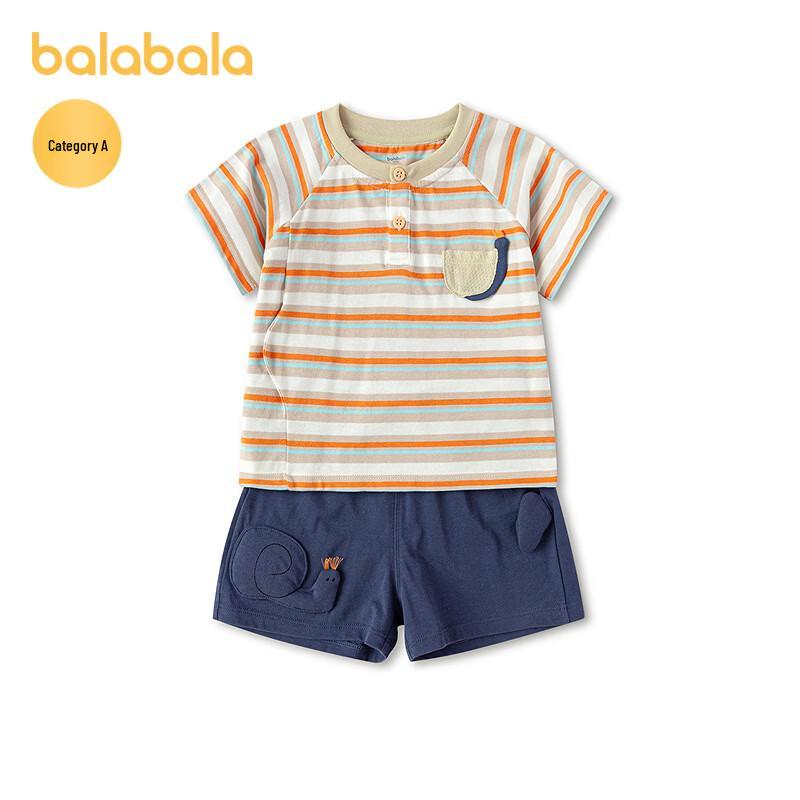 Balabala Baby Boy Short-Sleeve Summer Set 80