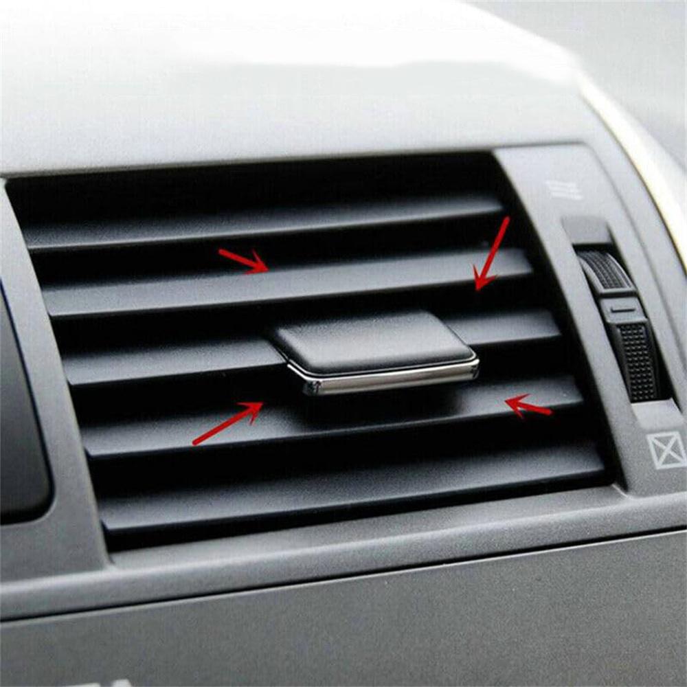8Pcs Air Conditioner Vent Outlet Blade Adjust Slice Tab Clips For Corolla