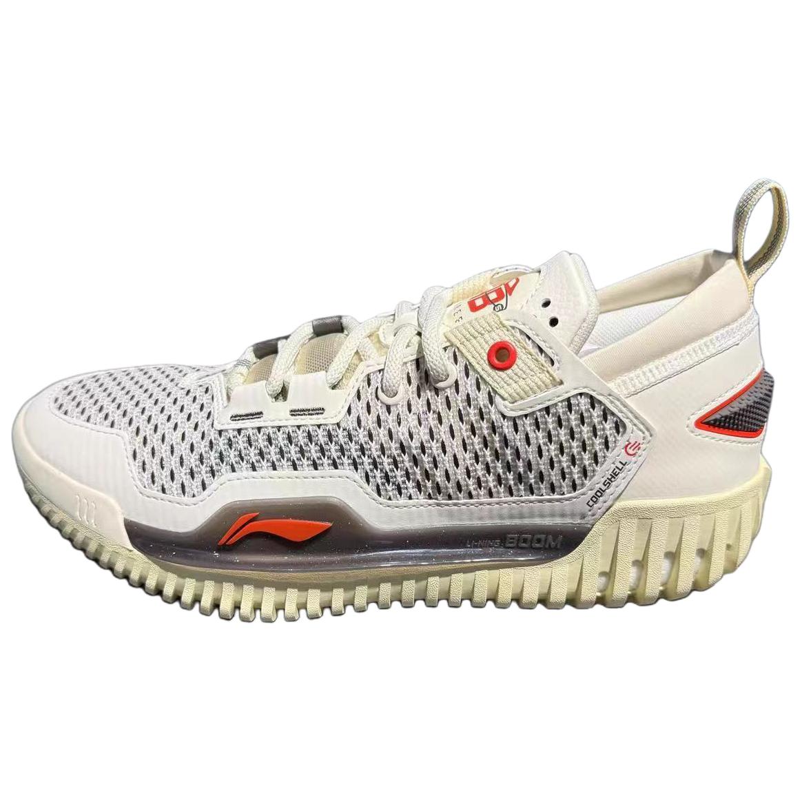 

Li Ning Fan Wu 3 Low Versatile Fashion Comfortable Fabric Wear-Resistant Shock Absorbing Low-Top Basketball Shoes Men sneaker White ABFU005-78 44