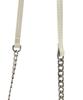 Avirex WEB&DEPOT Exclusive Leather Chain Shoulder Bag, Women's, F 020, Gray, 783-4976703