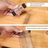 2-20Pcs Adjustable Drawer Dividers Organizer Transparent Expandable Drawer Separators Plastic Kitchen Dresser Storage Box