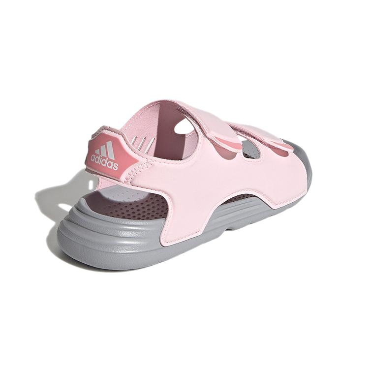 Adidas Swim Sandal Synthetic Leather Comfortable Cushioning, Wear Resistant Children's Sandals Pink FY8937