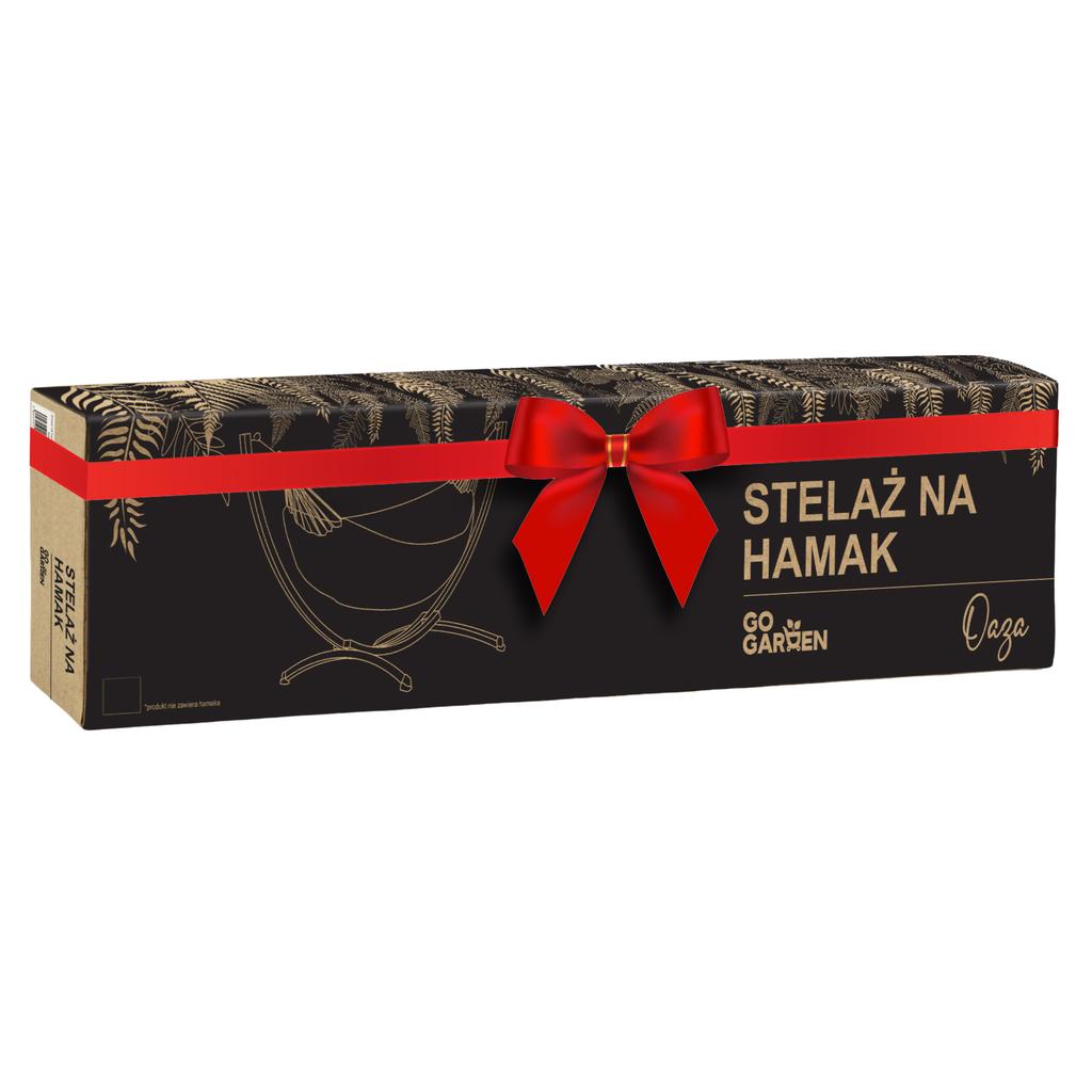 Hängmatta gungställning, trädgårdsställ, metall, gungstol för två personer, 2-i-1, stark, GoGarden