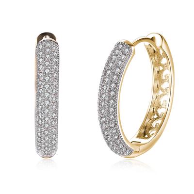 New Arrival Gold Color Earrings For Women Engagement Jewelry Luxury Delicate Romantic Cute Style