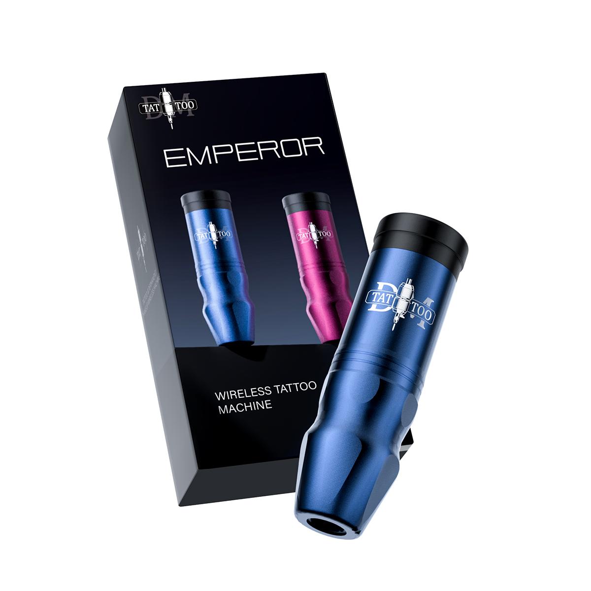 DM Беспроводная Профессиональная Тату-Машинка 1500 мАч Встроенный Аккумулятор Машинка «Все в Одном Мощный Мотор Для Перманентного Макияжа