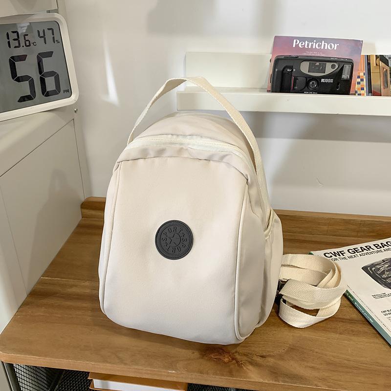 Schoolbag Fashion Casual Versatile Women's Lightweight Shoulder Bag 1011 Spring New Multifunctional Large Capacity Crossbody Backpack