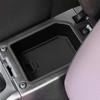 Car Armrest Storage Box for Suzuki Fronx 2024 2025 Center Tray ABS Organizer Stowing Tidying Accessories Black