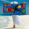 Bing Bunny Fashion Beach Towel: Ideal for Summer Adventures Soft, Absorbent and Quick Drying Suitable for Swimming and Bathing