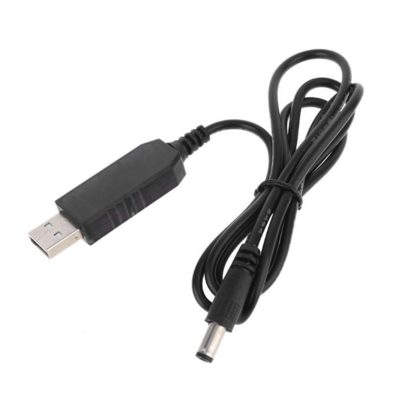 5V To 4.2V 8.4V 12.6V Line Charging Cable USB 5V To 5521 Power Supply Adapter Cable for 18650 Lithium Battery Pack