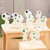 10Pcs Luminous Tree Spirits Micro Landscape Model Ornament Outdoor Glowing Miniature Statue Potted Mini Garden Accessories