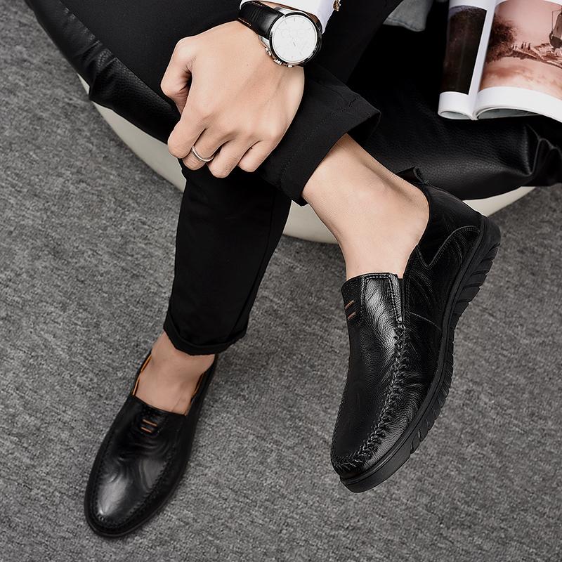 Britischer Stil Business-Schuhe Herren Halbschuhe Yuppie Casual Lederschuhe für Männer Formelle Leder Herren Abendschuhe