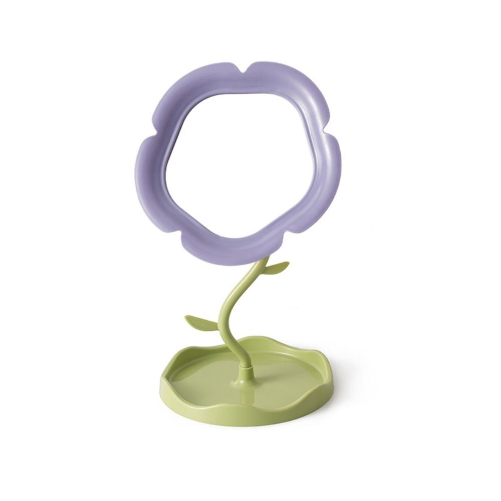 Detachable Sunflower Shaped Dressing Mirror Classic Table Mirror Desktop Makeup Mirror Dormitory