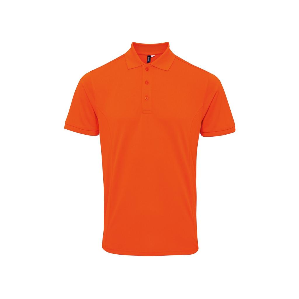 Premier Polo Coolchecker Plus Pique pentru bărbați cu CoolPlus