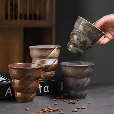 Japanese Ceramic Retro Tasting Teacup - Cross-border Creative Coarse Pottery Cup
