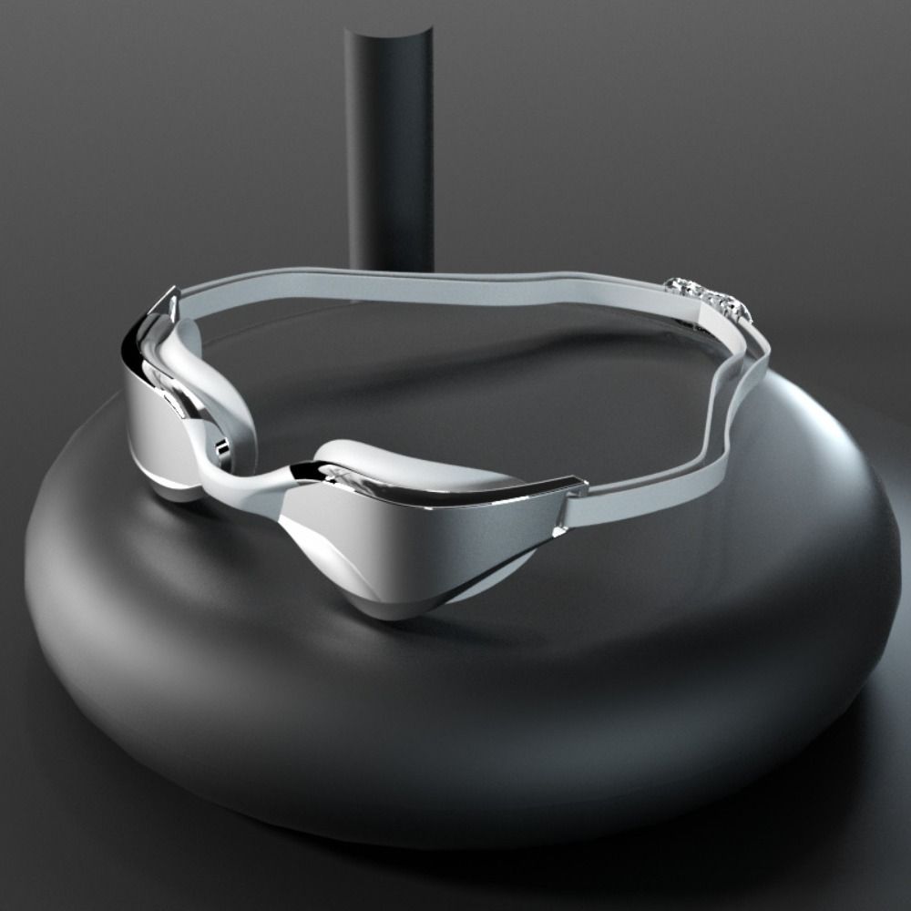 Adjustable Anti-Fog Swimming Goggles UV Protection Nose Bridge Swim Goggles  Unisex