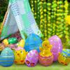 Easter Egg Chick Inflatable Large Cute 8ft Decor for Patio Lawn Party