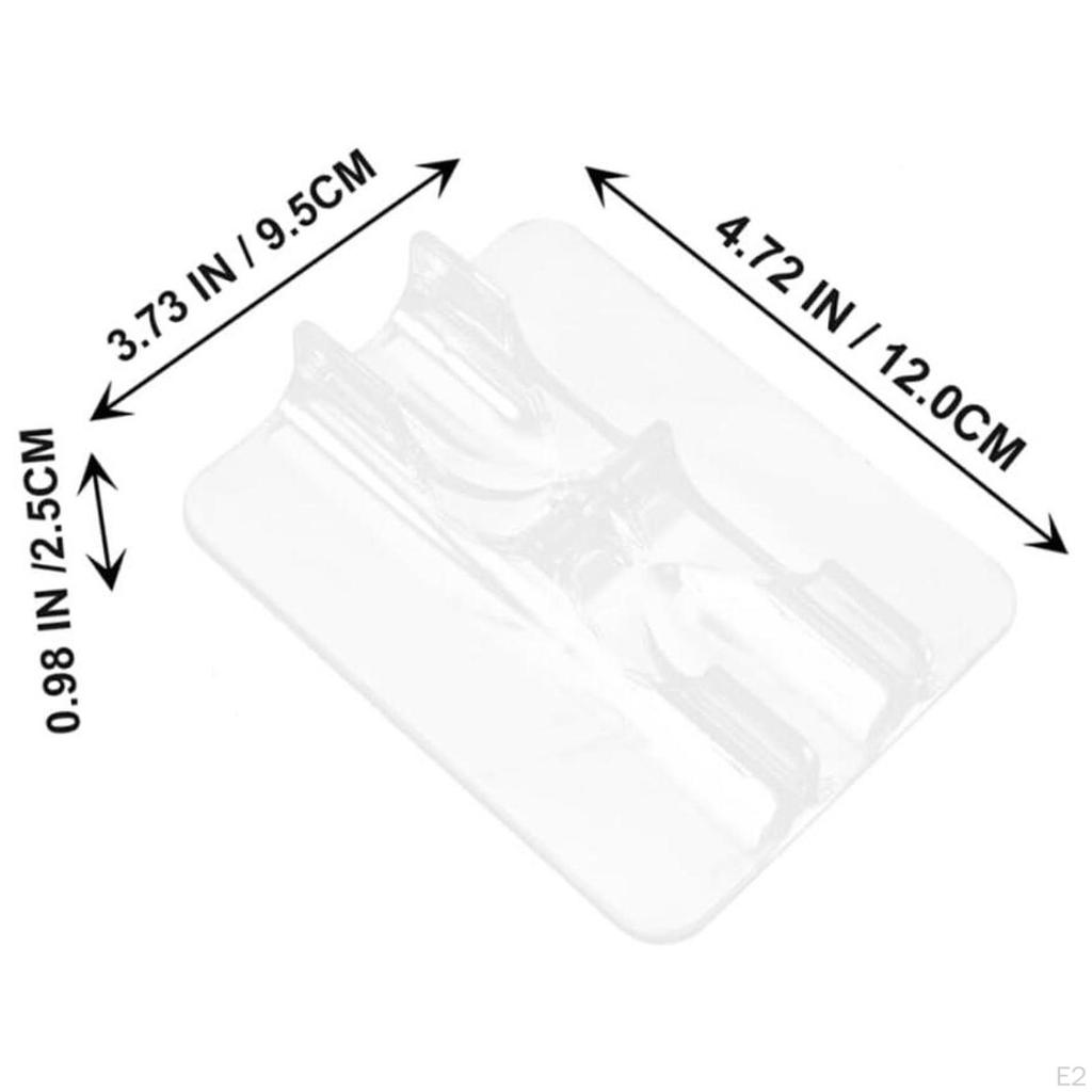2x Skates Display Holder Skating Accessories for Kids and Adults Practical Acrylic Bracket Compact