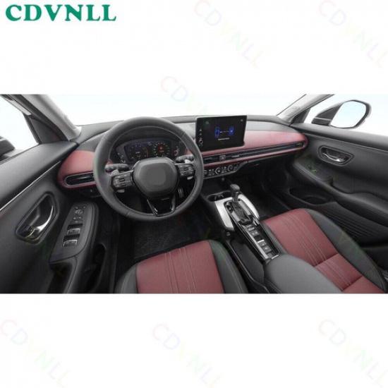 Gear Shift Both Side Strip Cover Trim For Honda HR-V -2024 ABS Carbon Fiber