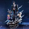 32cm Anime Człowiek Piła Mechaniczna Aki Hayakawa Figurka Akcji Etui na PC Ozdoby na Biurko Model Statuetki z PVC Zestaw Modelarski Dekoracja Kolekcjonerska Zabawka Prezent dla Fana