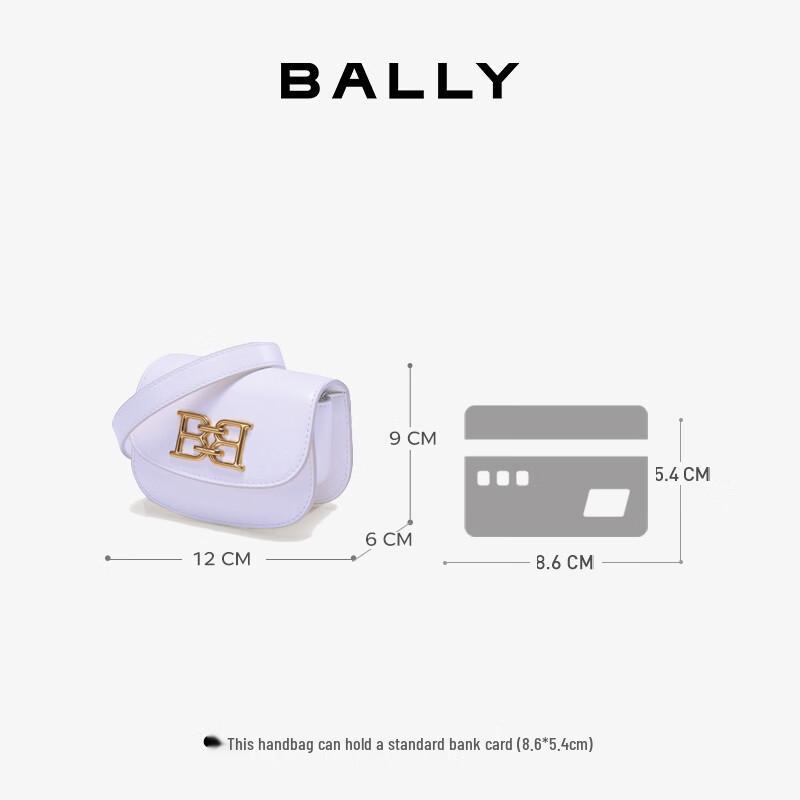 BALLY B-Chain Mini Calfskin Shoulder Bag