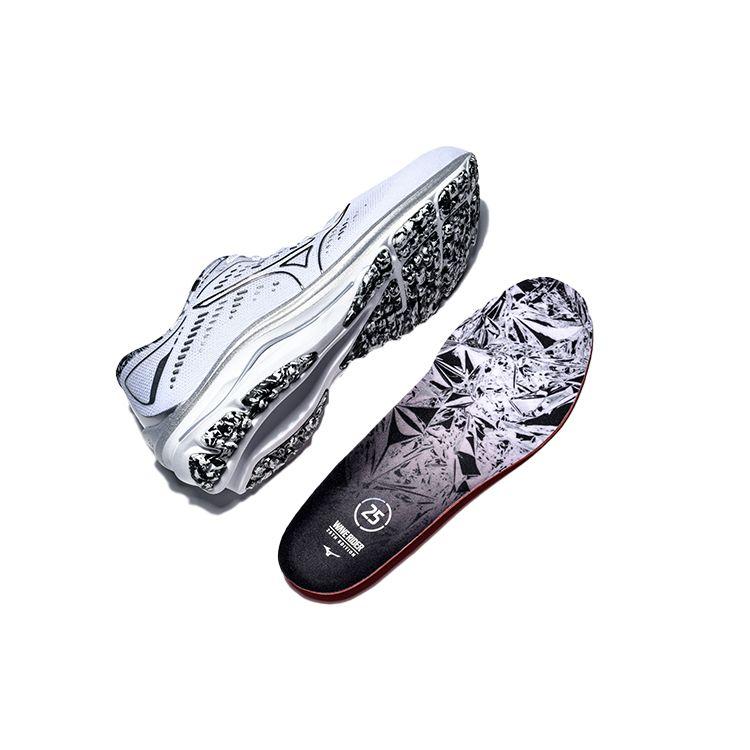 Mizuno Wave Rider 25 Sports Casual Fabric Synthetic Leather Non-Slip Wear-Resistant Breathable Low-Top Running Shoes Unisex Sneakers J1GC217493(S-BOX)