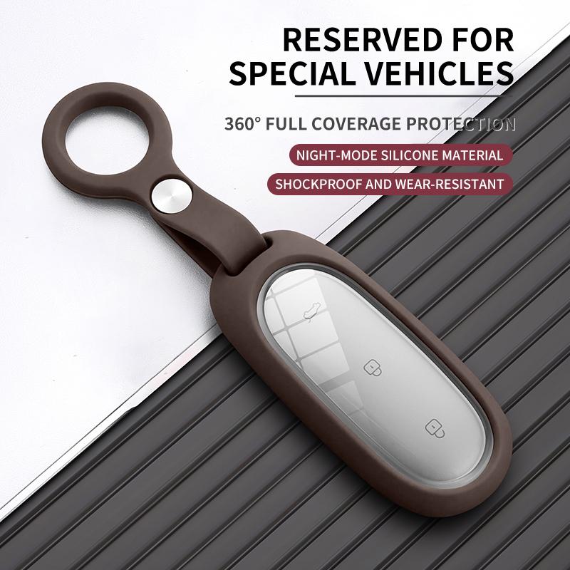 Multicolor Premium Soft Silicone Key Protector For Li Xiang L6 L7 L8 L9 One Styling Automotive Accessories