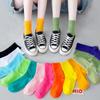 Socks Season Cotton Socks Breathable Medium Tube Socks Street Tide Socks Candy Color High Top Socks
